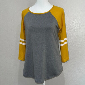 NWOT Justify 3 quarter sleeve women’s baseball shirt